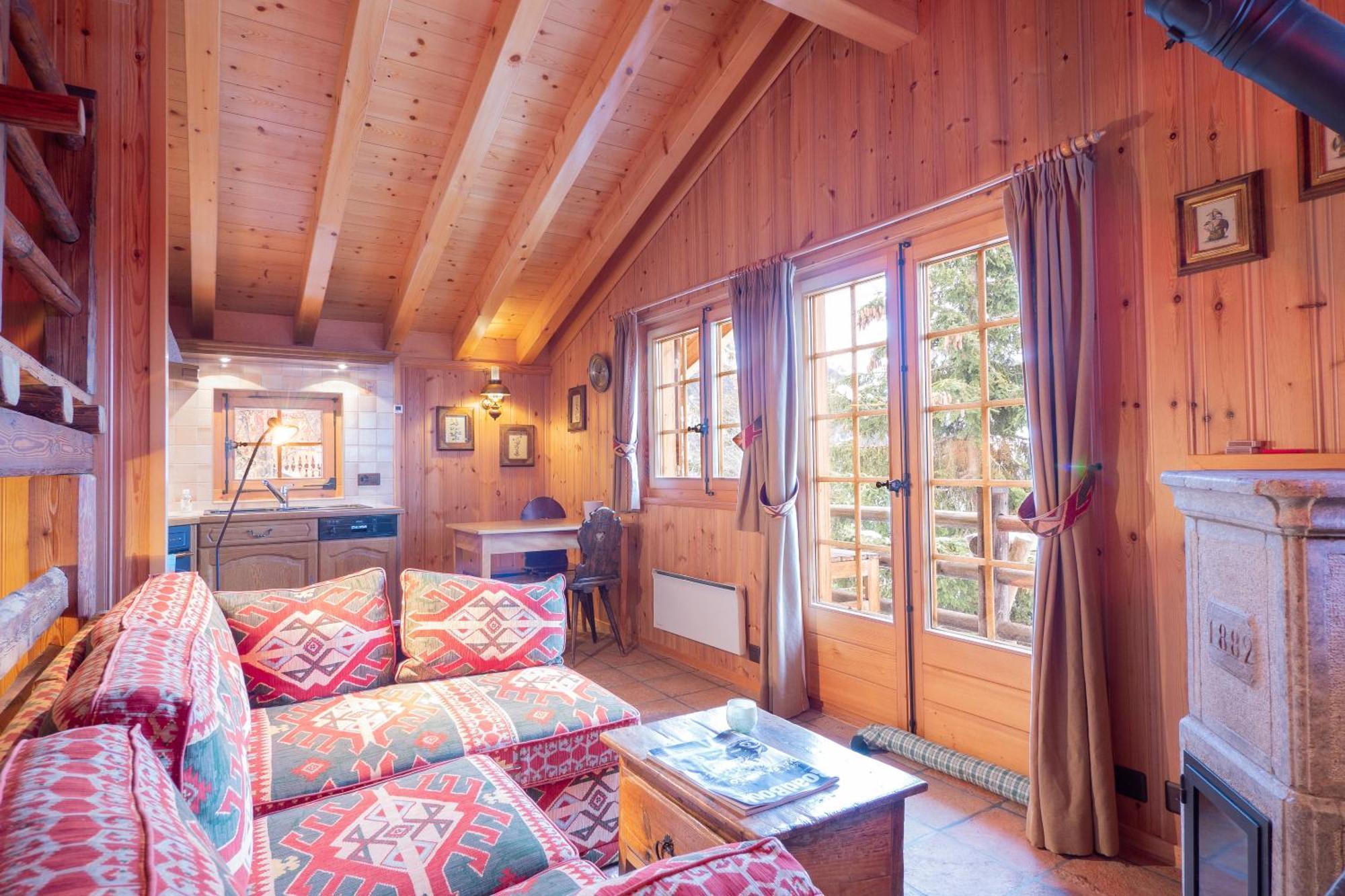 La Ruinette-Charming 1-Bed With Southfacing Views Villa Verbier Eksteriør bilde